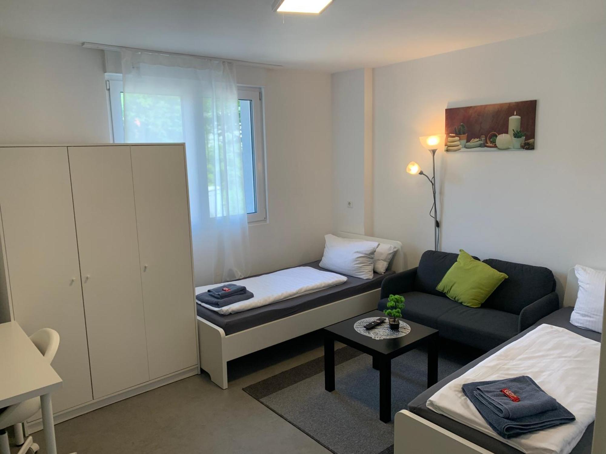Cityapartment Platinum Mit Balkon Bzw,Terrasse Bielefeld Bagian luar foto