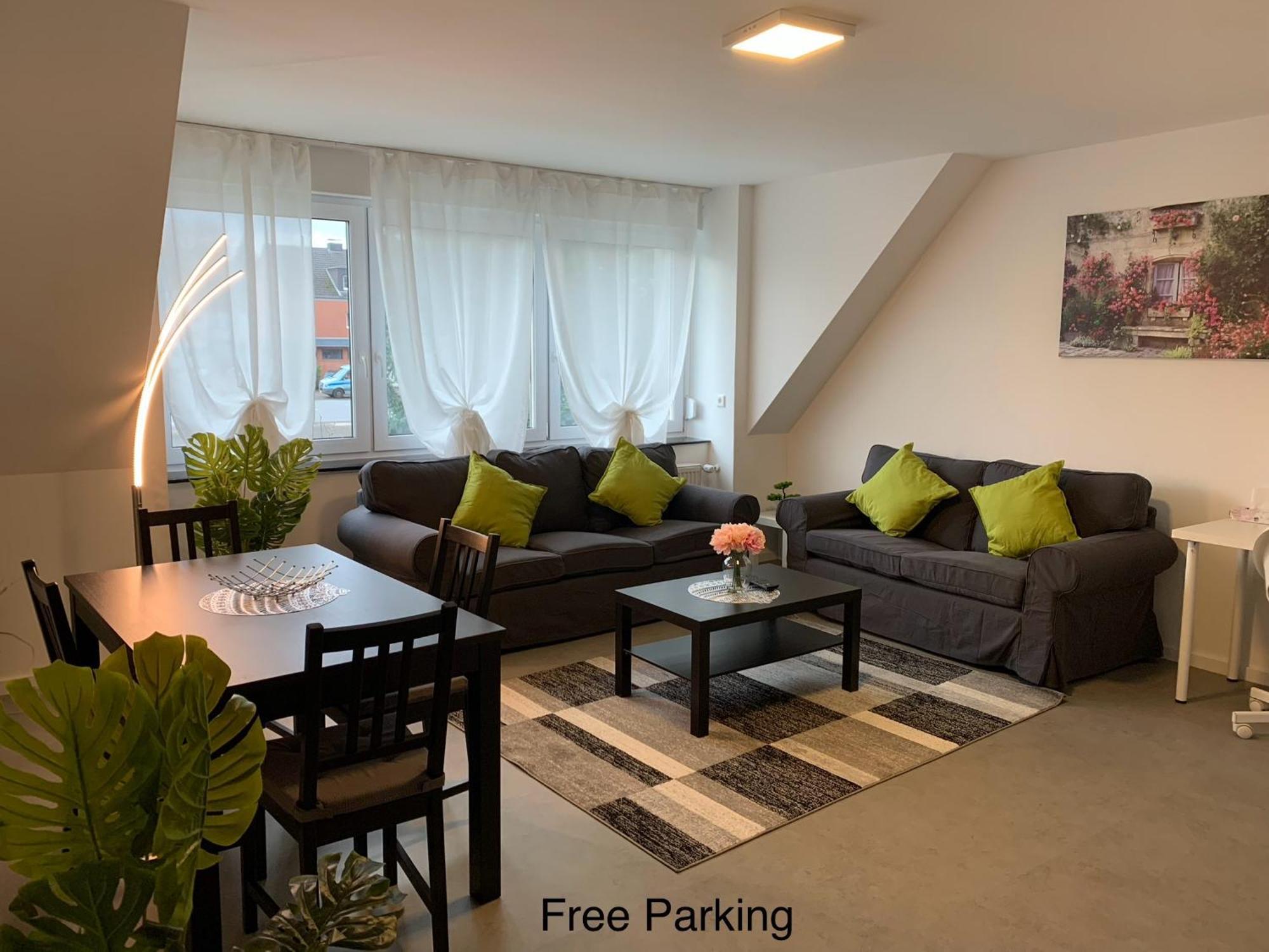 Cityapartment Platinum Mit Balkon Bzw,Terrasse Bielefeld Bagian luar foto